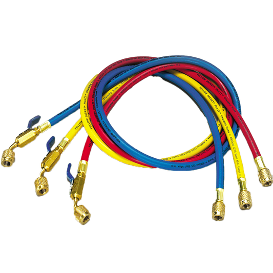 Yellow Jacket 29984 48in Plus II Hose with Compact Ball Valve