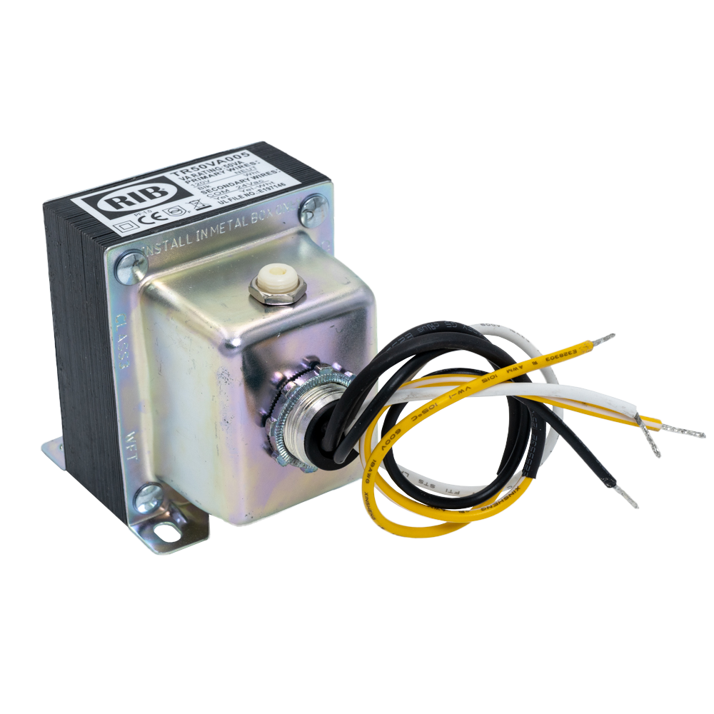 Functional Devices TR50VA005 50VA Transformer with Circuit Breaker