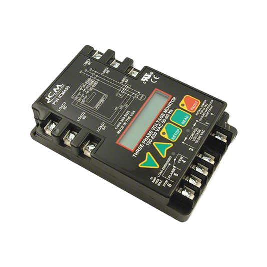 ICM Controls ICM450A Programmable 3-Phase Line Voltage Monitor