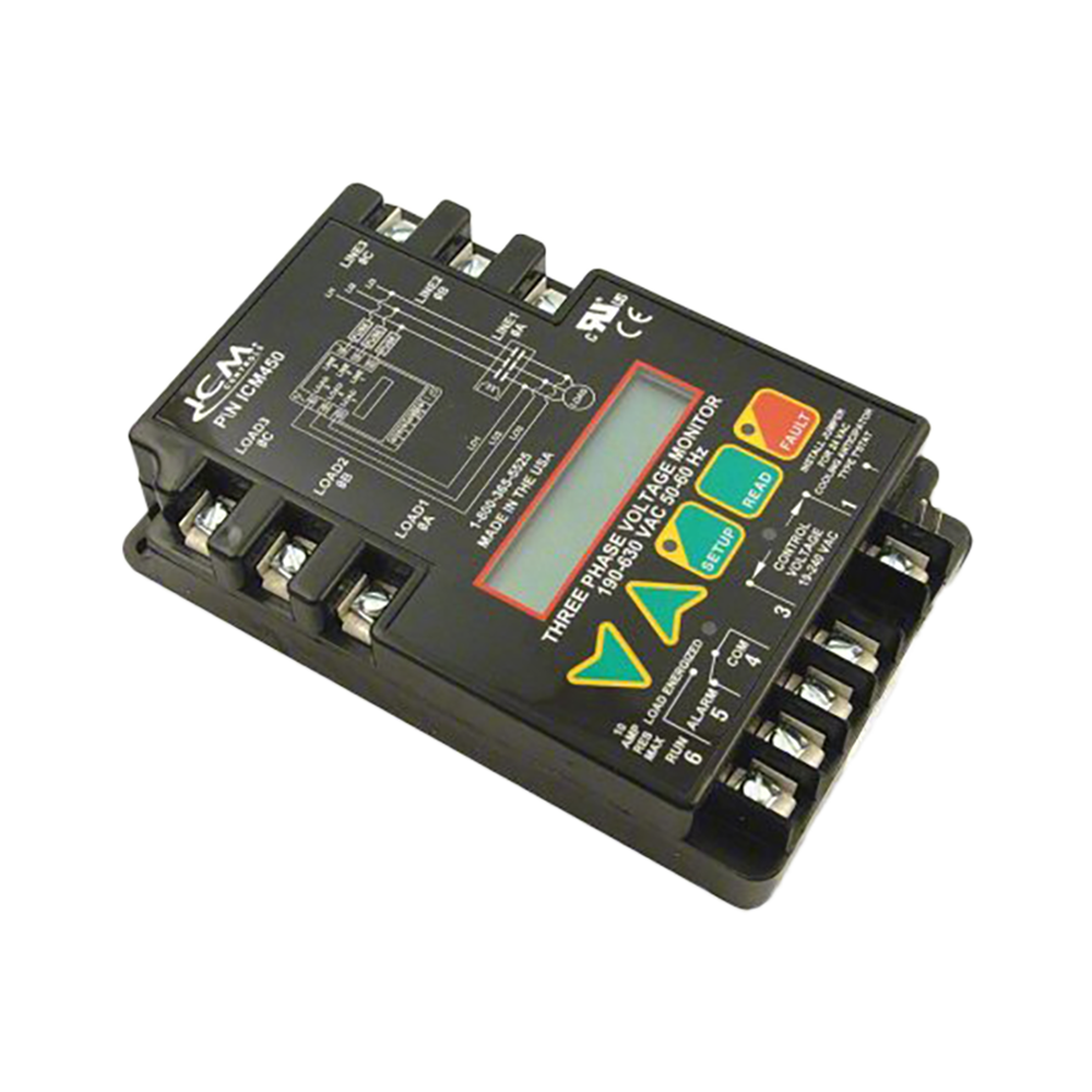 ICM Controls ICM450A Programmable 3-Phase Line Voltage Monitor