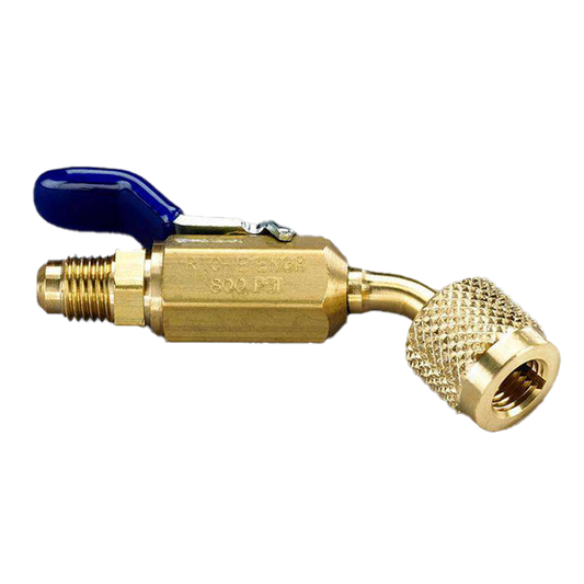 Yellow Jacket 93843 1/4in Compact Ball Valve Adapter