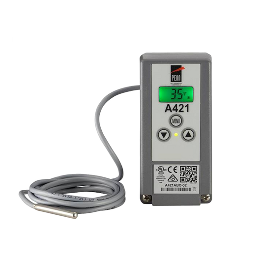 Johnson Controls A421ABD-02C Line-voltage Type 1 Electronic Temperature Control